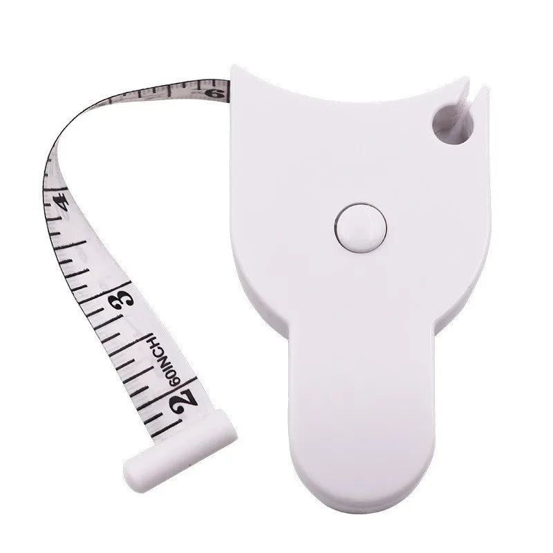 1set 70mm Skinfold Body Fat Caliper Set with Measure Tape Body Fat Monitors Body Fat Tester Skinfold Measurement accessory