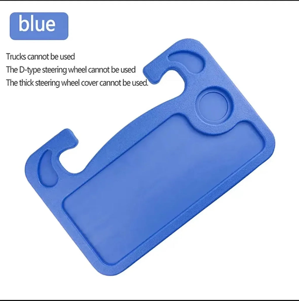 Portable Car Laptop Computer Desk Mount Stand Eat Work Car Steering Wheel Dining Table BracketDrink Food Coffee Tray Board