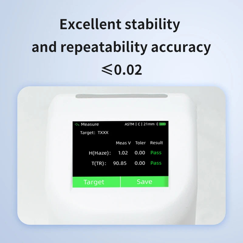 CHNSpec Handheld Haze Meter DH Series Thin Film Plastic Diffusion Plate Transmittance Portable Transmittance Haze Meter