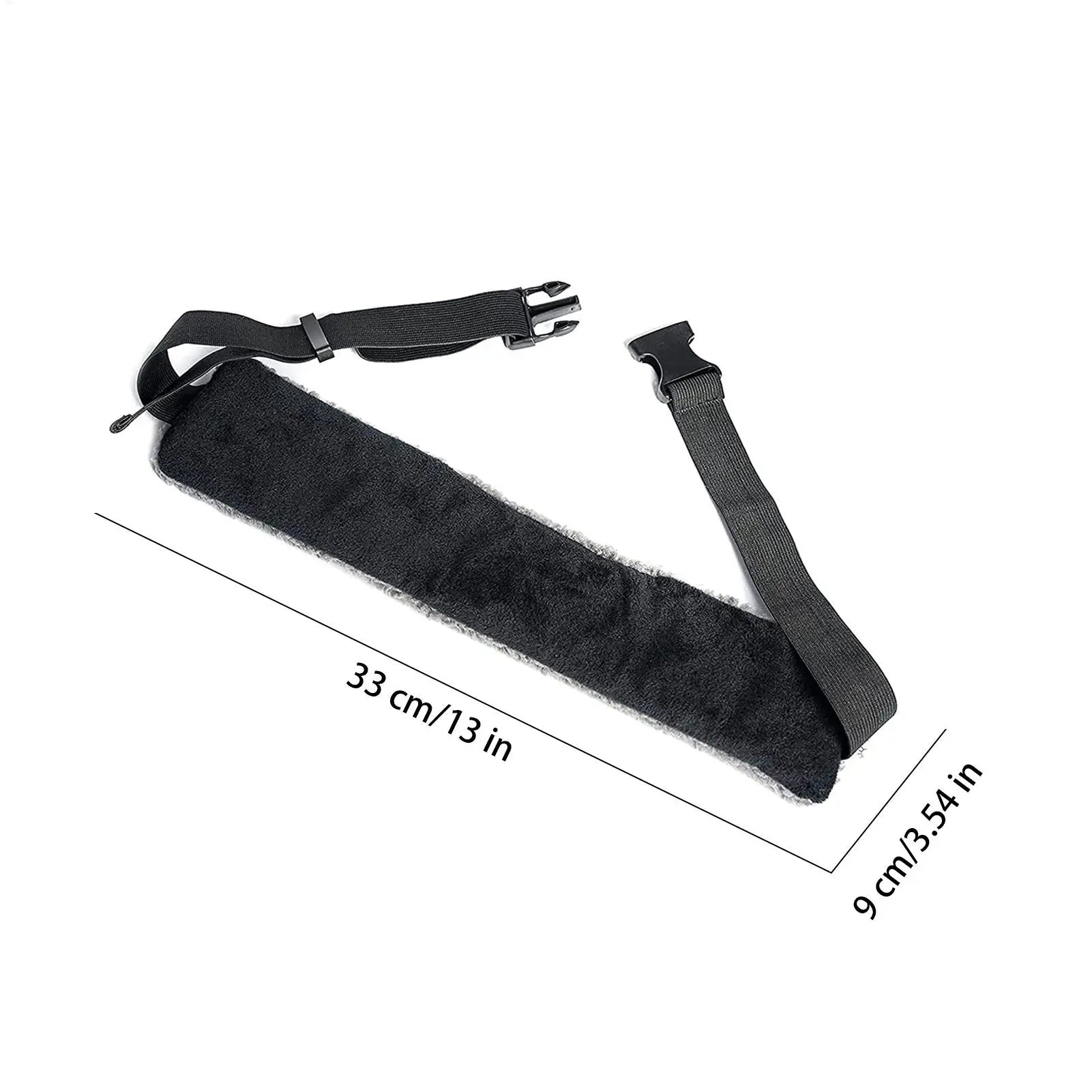 1pc Travel Pillow Neck Support Alternative Adjustable Head Support Strap Portable Soft Head Pillow for Airplanes Car Seat