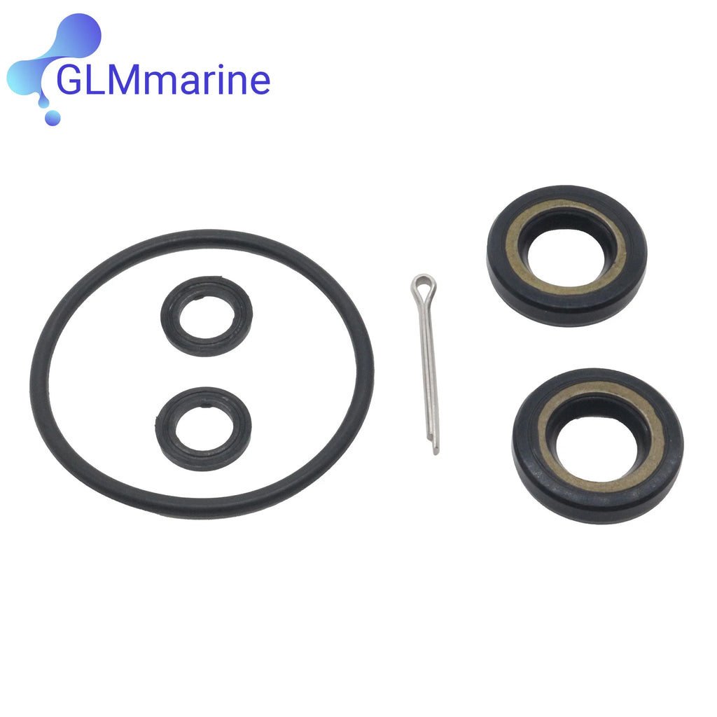09289-17L02 Lower Unit Gearcase Seal Kit Fits for Suzuki DT9.9 DF8 DF9.9 DF15 Outboard Motor Replaces 09280-57002 09168-10022