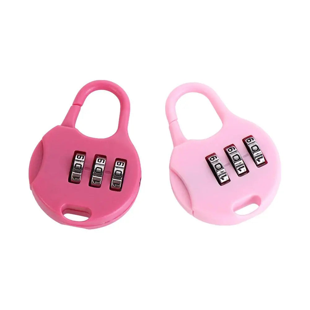 Plastic Password Combination Lock Luggage Travel Lock Combination Padlock Padlock Backpack Padlock 3 Digit Digit Locks