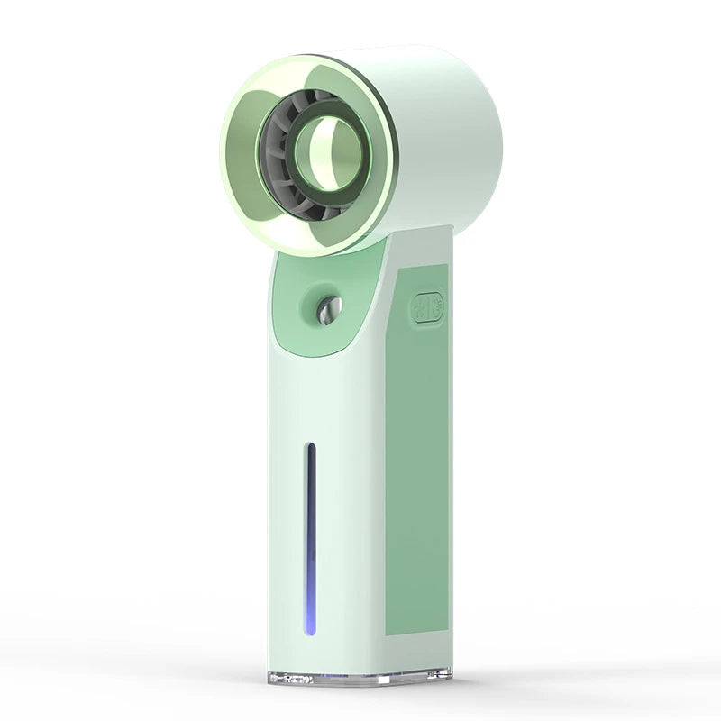 4000mAh USB Rechargeable Misting Handheld Turbo Fan Ice Compress Cooling Spray 샤오미 선풍기 Portable Travel Gadget for Xiaomi