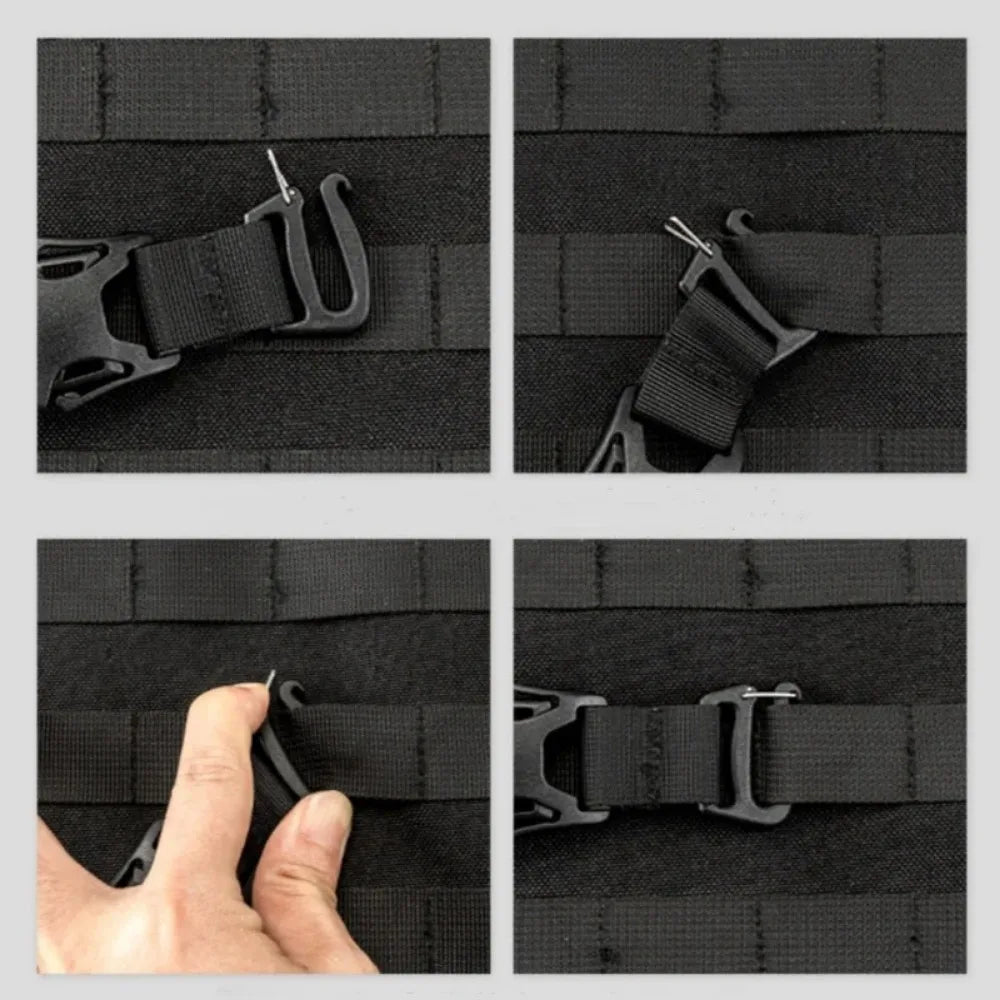 Outdoor Luggage Belt Camping Travel Equipment Adjustable Buckle Type Fixed Bundled Hiking Backpack Packing Belt