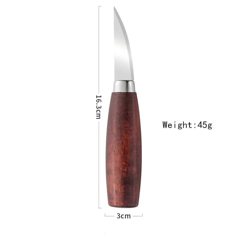 Hand Carving Knife Professional Whittling Tools Kit for Beginners Detail Woodworking Chisel DIY Pumpkin Carving Christmas Gift