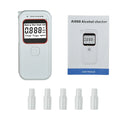 Digital Breathalyzer Alcohol Tester, Portable Breath Alcohol Detector with LCD Display Voice Alarm for Driving Safety