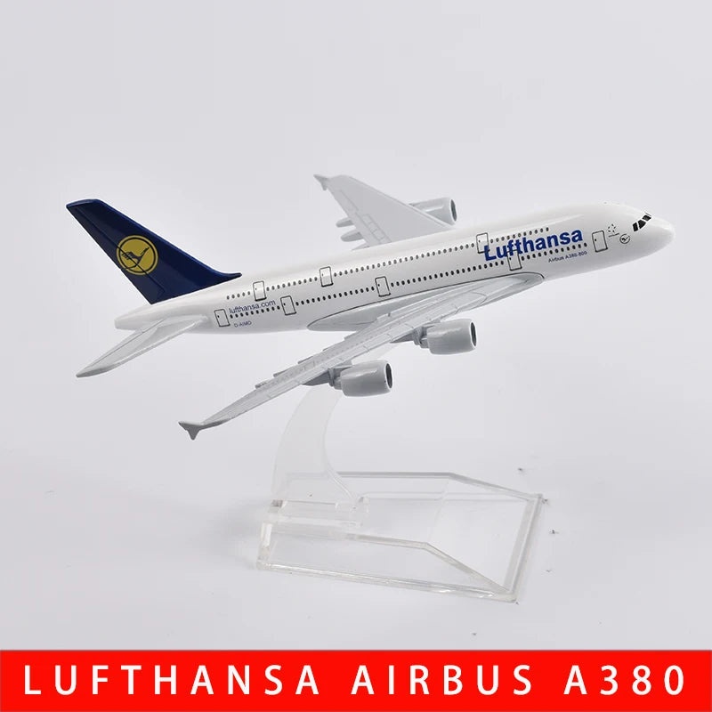 JASON TUTU Concorde Airlines Aircraft Model Planel Airplane Diecast Metal 1/400 Scale Planes Collect Gifts