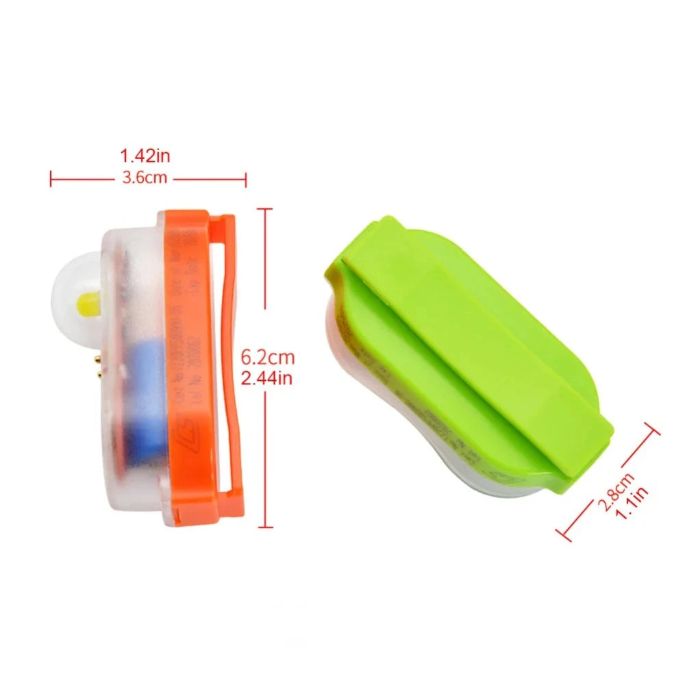 Waterproof LED Life Jacket Light Self-Lighting Lightweight LED Life Vest Light Survival Signal Light Outdoor Accessories
