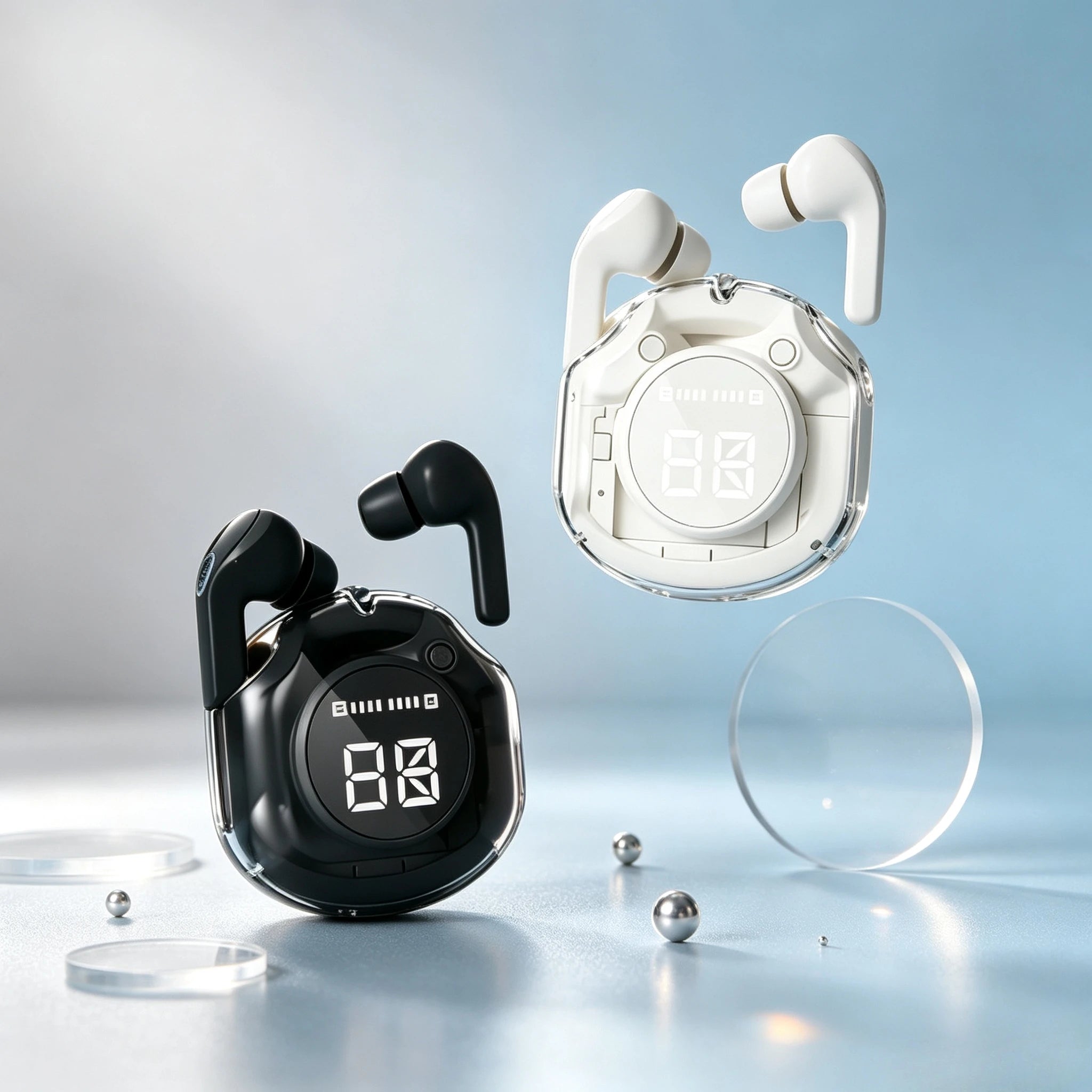 TWS Wireless Headphones Wireless Earbuds Fast-response Bluetooth Earphones Minimize Lag for Competitive Gaming