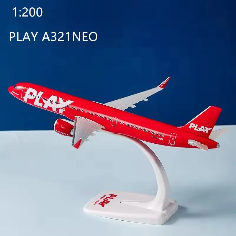 1:200 Scale Model Marabu/Play/Vueling/A320neo Austrian/ Transavia Air Airline Aircraft Assembly Plane Airplanes Collection Gifts