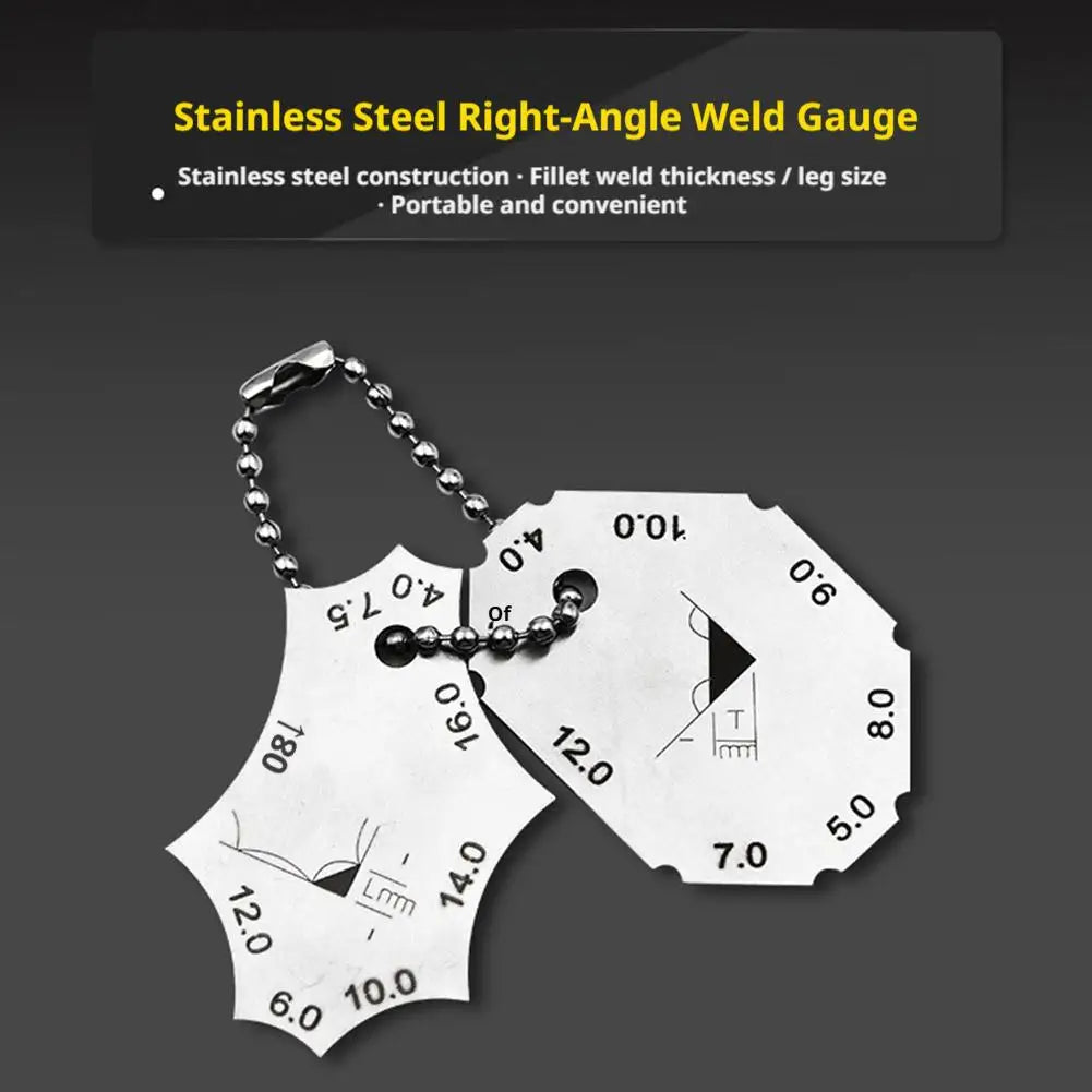 Right Angle Welding Seam Gauge Welding Foot Ruler  Measurement Necessary For Pipe Workers