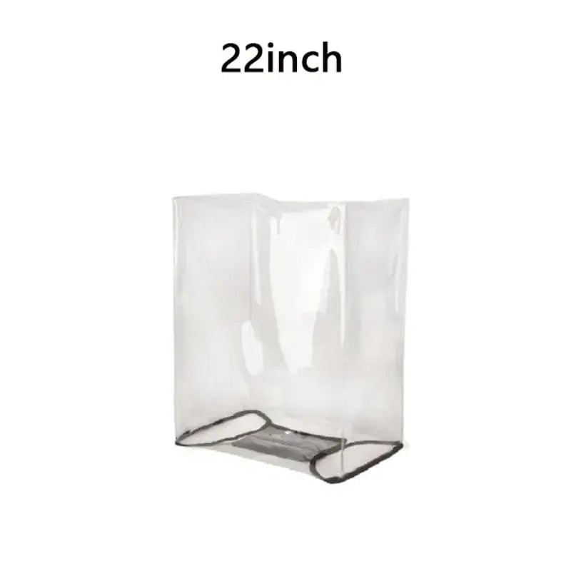 Transparent PVC Luggage Cover Single Piece Dust Scratch Resistant Protective Sleeve For 20-28 Inch Travel Trolley Bag Supply