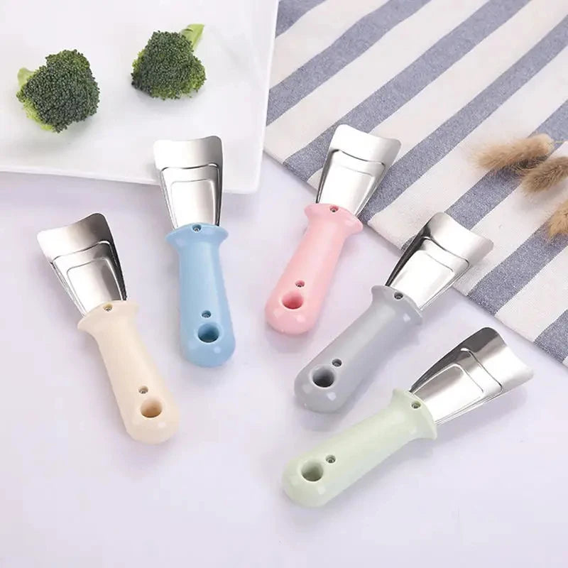 Stainless Steel Portable Ice Scraper Freezer Refrigerator Defrost Removal Cleaning Tool For Home Kitchen