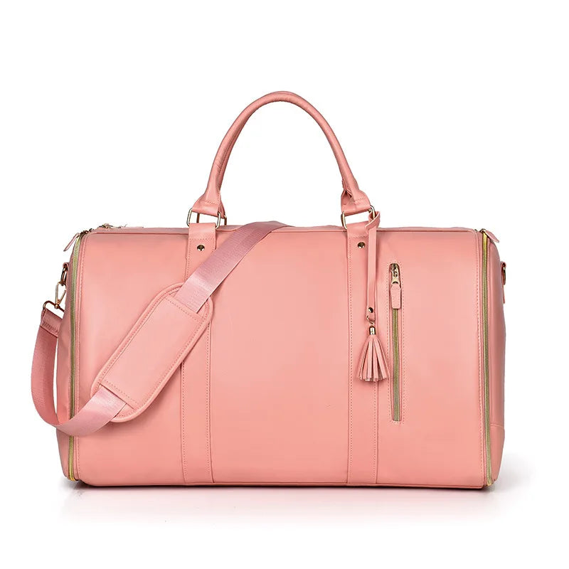 New Large Travel Foldable Handbag for Women - Multi-functional Suitcase, Overnight Packing Bag