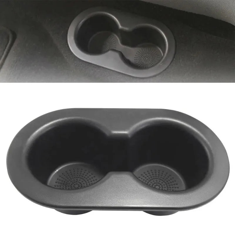 Dual Water Cup Holder For Car Rear Beverage Cups For Dodge Ram 2002-2016 Sturdy And Convenient Storage Cup Holders