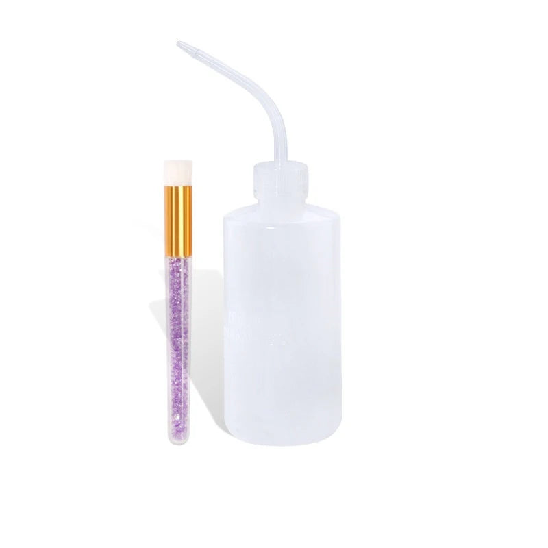 Eyelash Extension Cleaning Set Lash Shampoo Brush Lash Bottle Eyebrow Skin Care Remover Washing Kit Eyelash Extensions Supplies