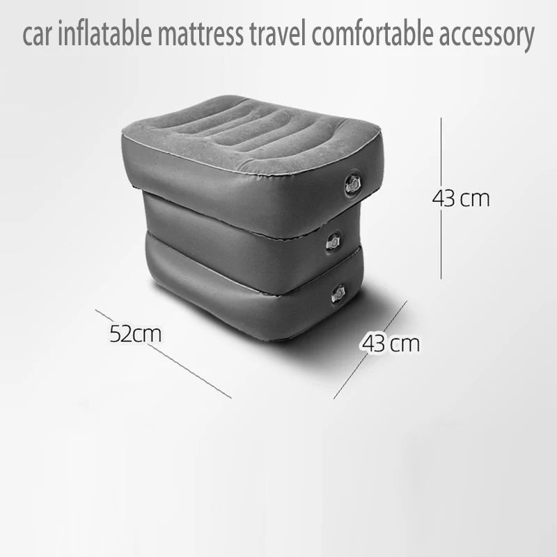Inflatable Bed Travel Sleeping Pad Universal Kids Pedal Leg Stool Comfortable Rest Accessoriers For Air Plane High Speed Train