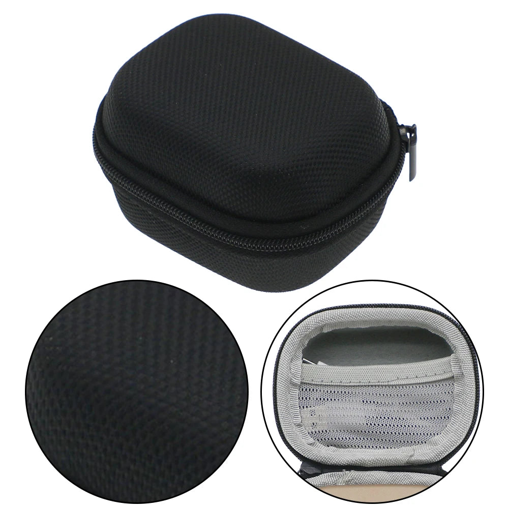 EVA Hard Case Shockproof Travel Protective Case with Mesh Pocket & Carabiner Earphone Bag for B&O Beoplay EX Wireless Earphones