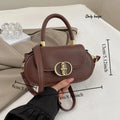 High Quality Niche Design Bag New Fashionable and Versatile Apple Lock Crossbody Bag Stylish Handbag