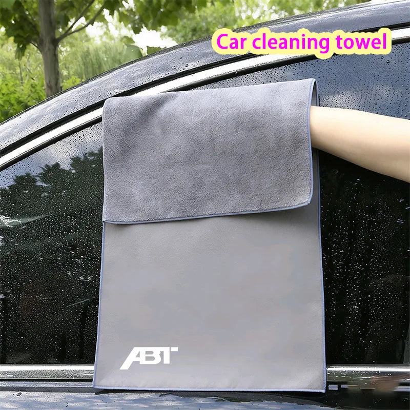 Lint-Free Auto Cleaning Towel-Soft Microfiber,Absorbent,Safe for All Surfaces,car accessories,for ABT A1 A3 A4 A5 A6 A7 A8 Q3 Q5