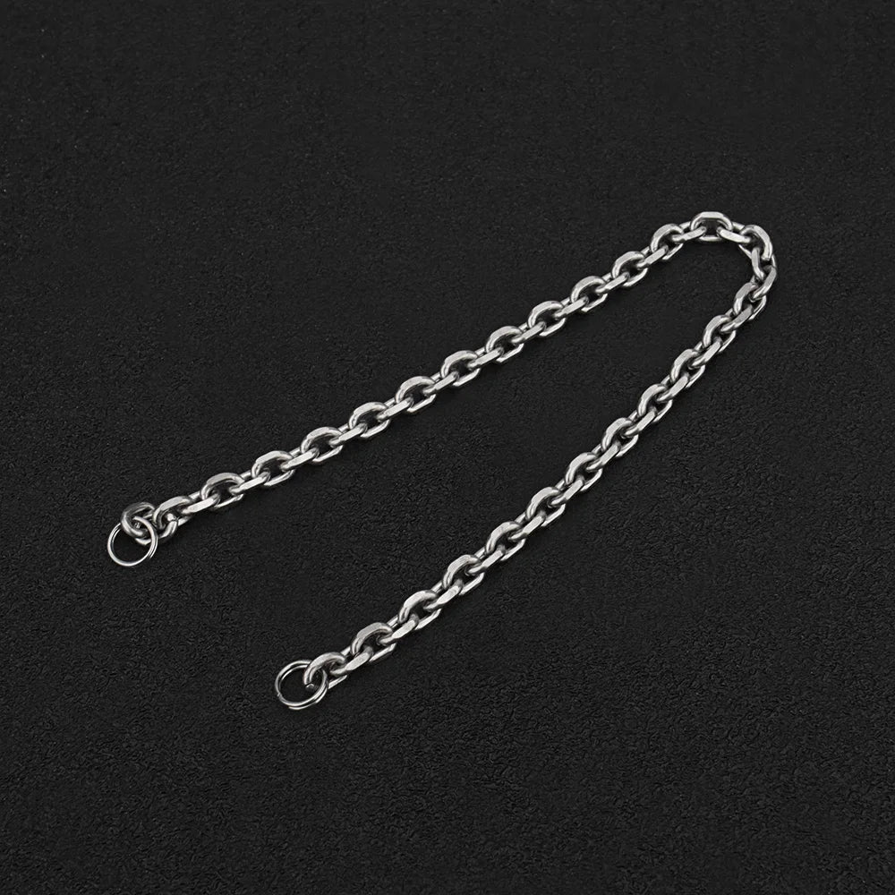 S/M/L Titanium Alloy Key Chain DIY Connection Keyring Multi-function Outdoor Tool EDC