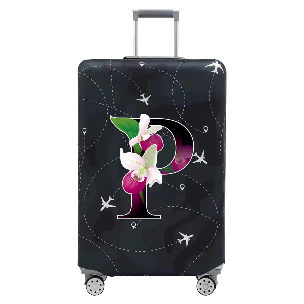 Luggage Protection Cover Travel Accessories Dustproof and Wear-resistant Luggage Protection Cover 18-32 Inch Letter Series