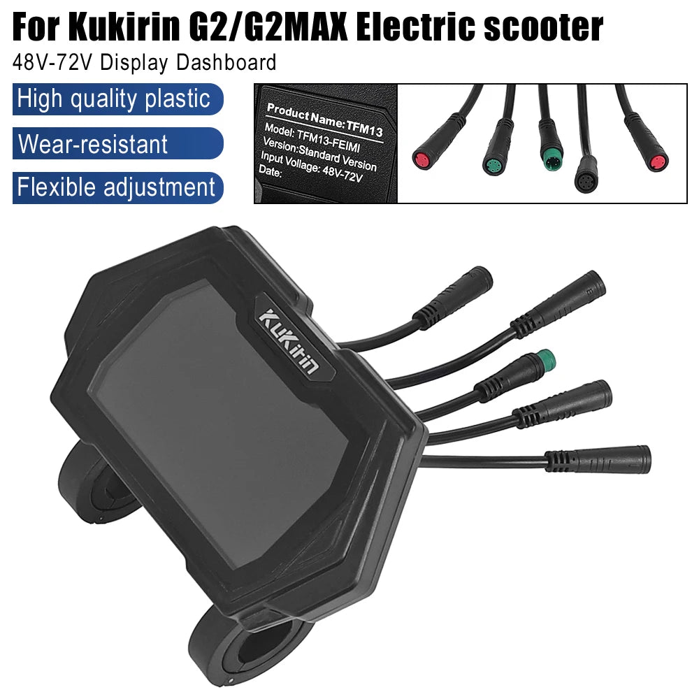 For Kukirin G2 Pro / G2 Max 2024 Version Electric Scooter LCD Display Dashboard Display Screen Digital Meter Accessories