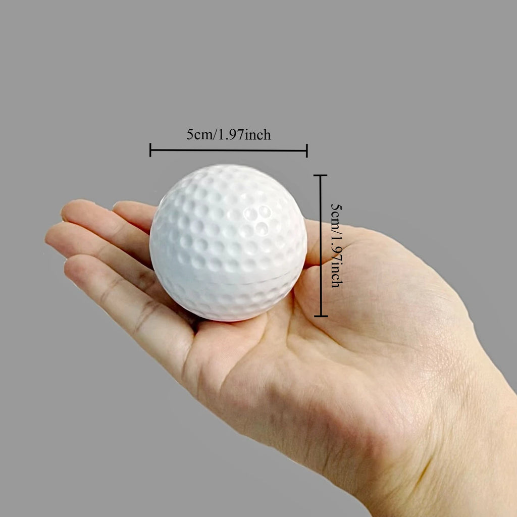 2 Inch 5cm Golf Ball 3 Layer Zinc Alloy Herb Grinder Pollen Catcher Cleaning Brush Magnetic Closure Manual Smoking Tool Gift