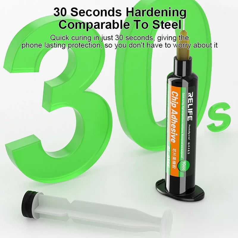 RELIFE RL-035E BGA Chip Seam Glue High Temperature Resistance for Curved Flat Screen Mobile Phone Repair Chip Adhesive
