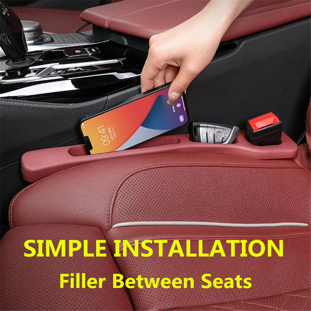 2X Car Seat Gap Filler Between Seats Crevice Interior Decoration Accessories For Hyundai Tucson IX25 Encino Sonata Creta Solaris