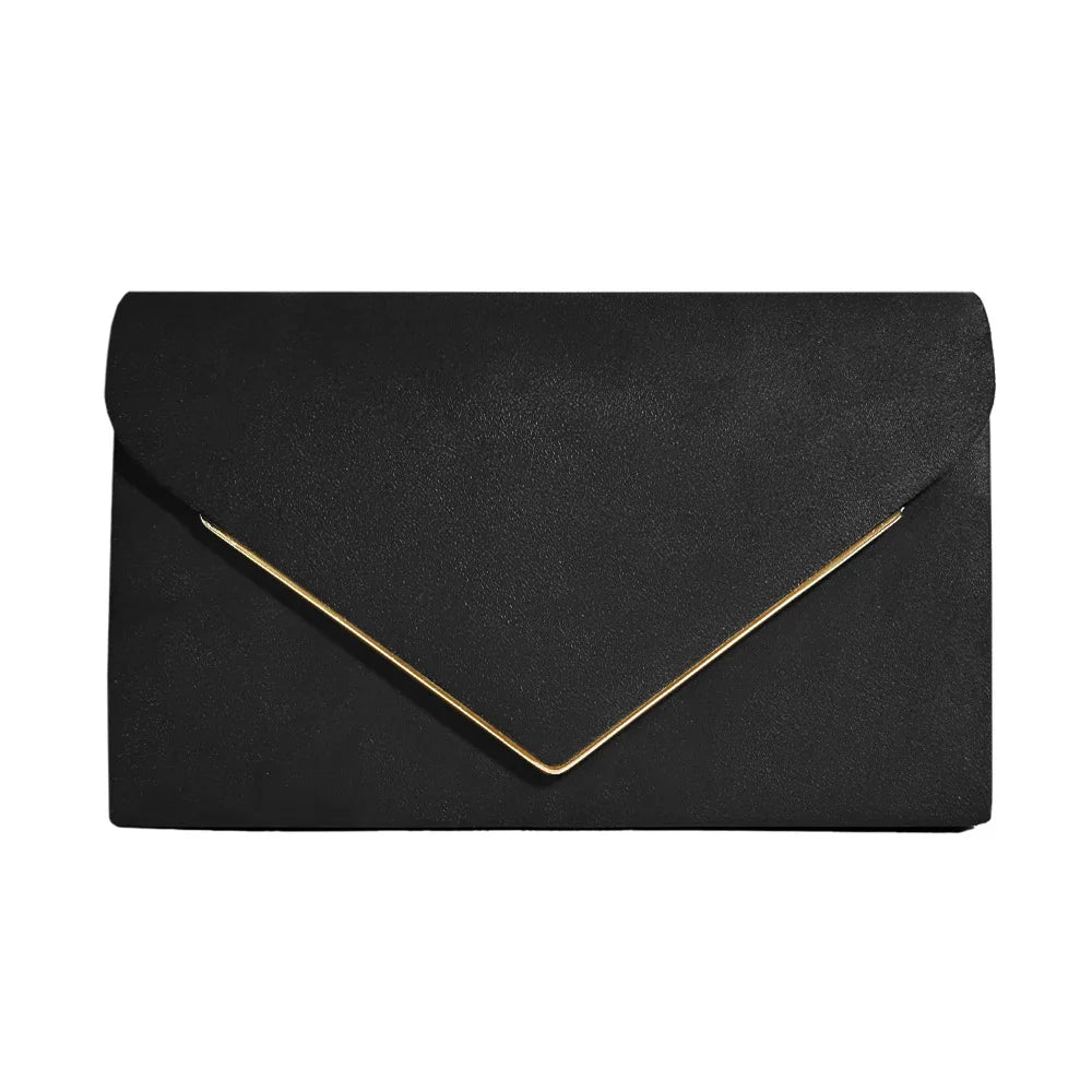 Velvet Envelope Bags Women Evening Wallets High Quality Clutches Banquet Dresses Clutch Over Shoulder Bags with Chain Handbags