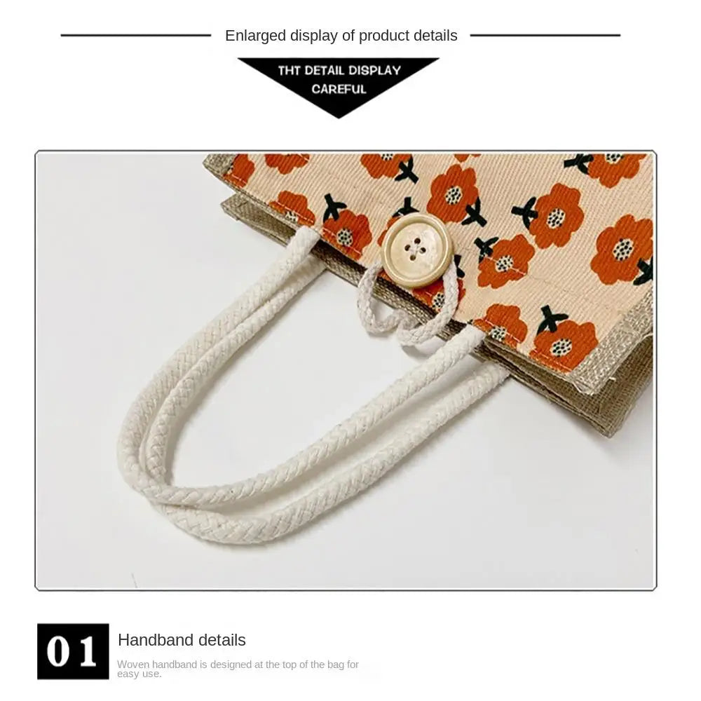 Organization Crossbody Bag Home Storage Shoulder Bag Lunch Box Handbag Cloth Bag