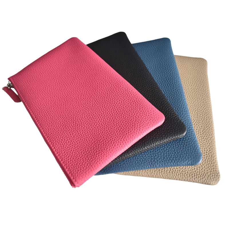 All Genuine Cow Leather Fashion Women Small Wallet For Ladies Zipper Card Purse Key Storage Bag High Quality Short Wallet Female