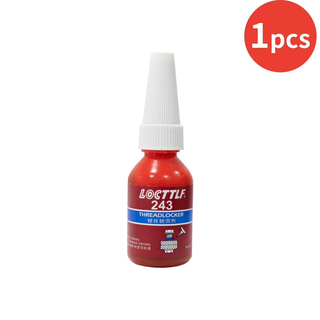 10ml  243 Screw Anaerobic Adhesive 243 Thread Locking Anti-loose Anti-slip sealing Anaerobic Glue Agent Anti-slip caulk sealers