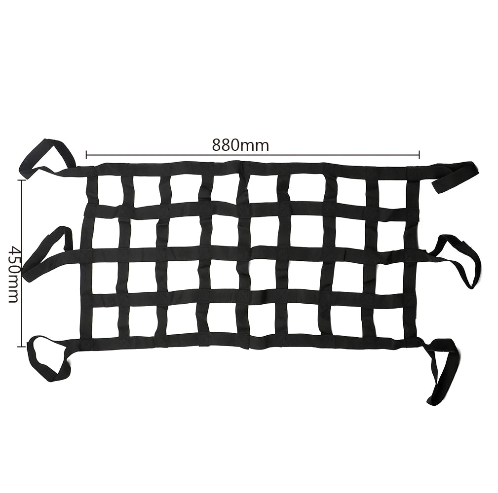 Car Roof Storage Net Retrofit accessories Tail Box Net For Jeep Wrangler Multifunction Mesh Cargo Net