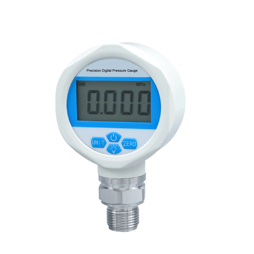 YB60A Precision Digital Pressure Gauge Vacuum Positive Negative 100MPa Stainless Steel M20x1.5 Petroleum Air Compressor