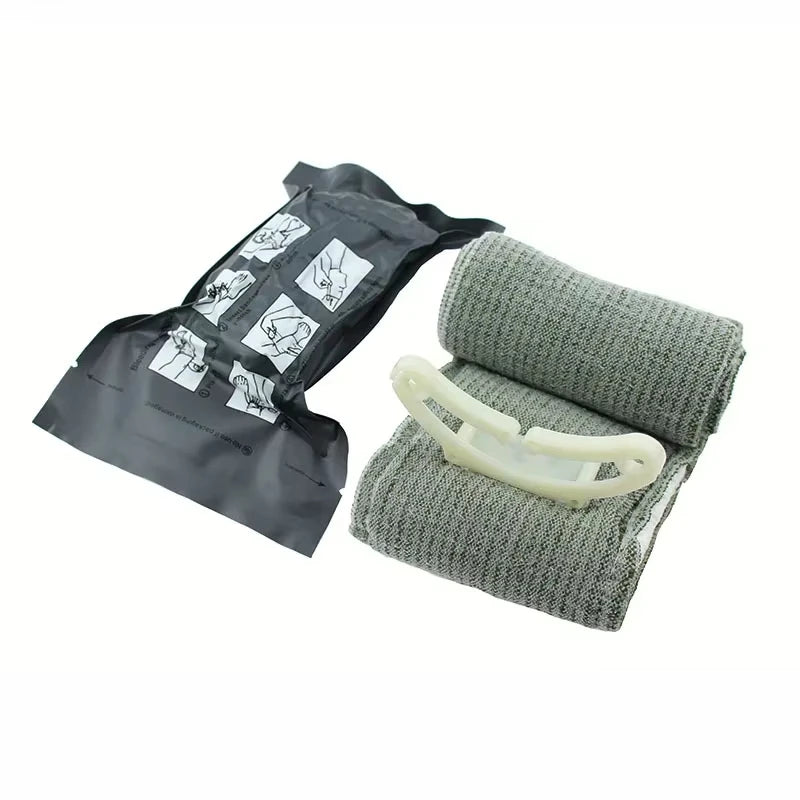 1pcs Medical Trauma Kit Israeli Bandage 4/6inch Emergency Security Protection for Outdoor Camping Hiking Wound First Aid