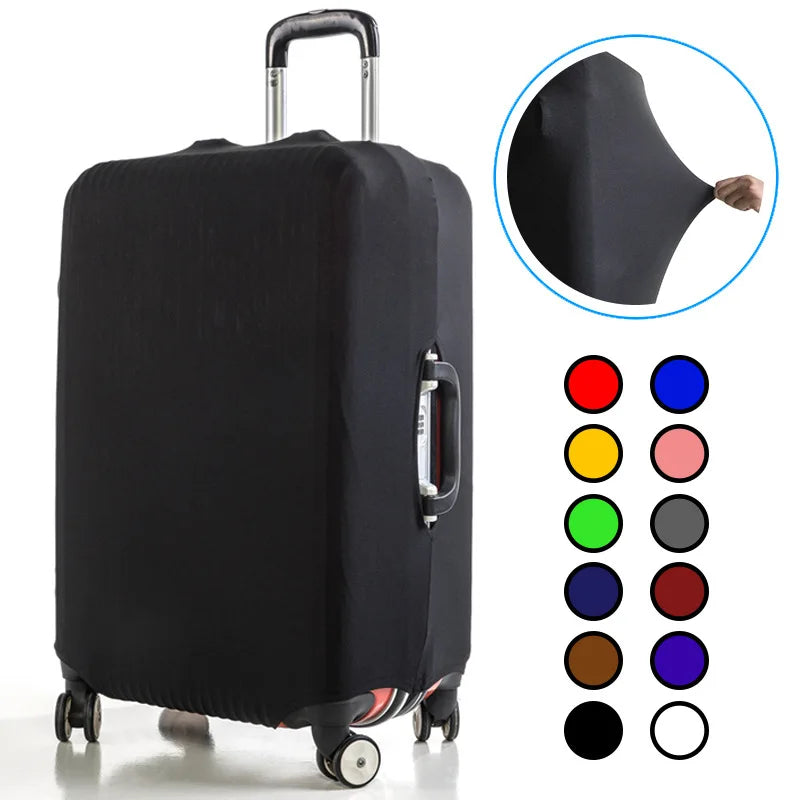Luggage Cover Stretch Fabric Suitcase Protector Baggage Dust Case Cover Suitable for 18-32 Inch Suitcase Case Travel Organizer