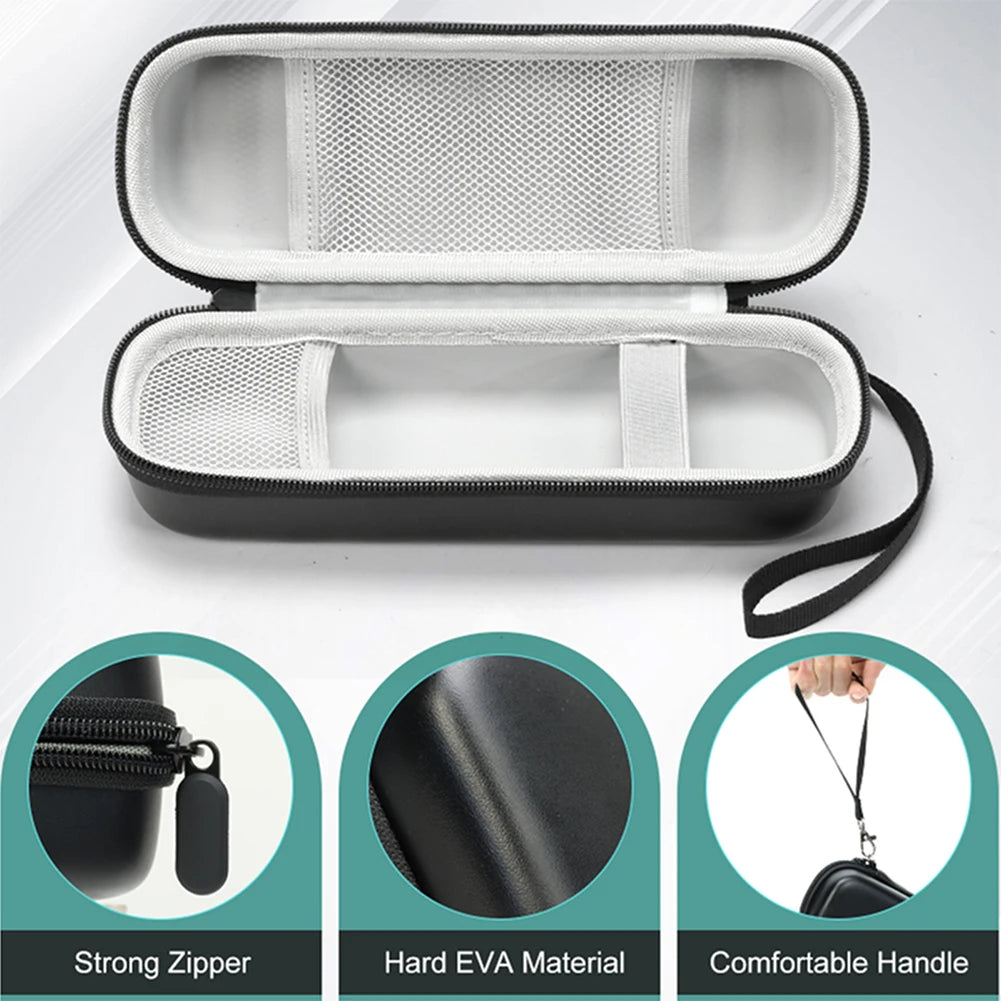 Toothbrush Travel Case for Oral B/Phlips Electric Toothbrush,Portable Hard Protective Storage Bag Hard Shell Storage Case Black
