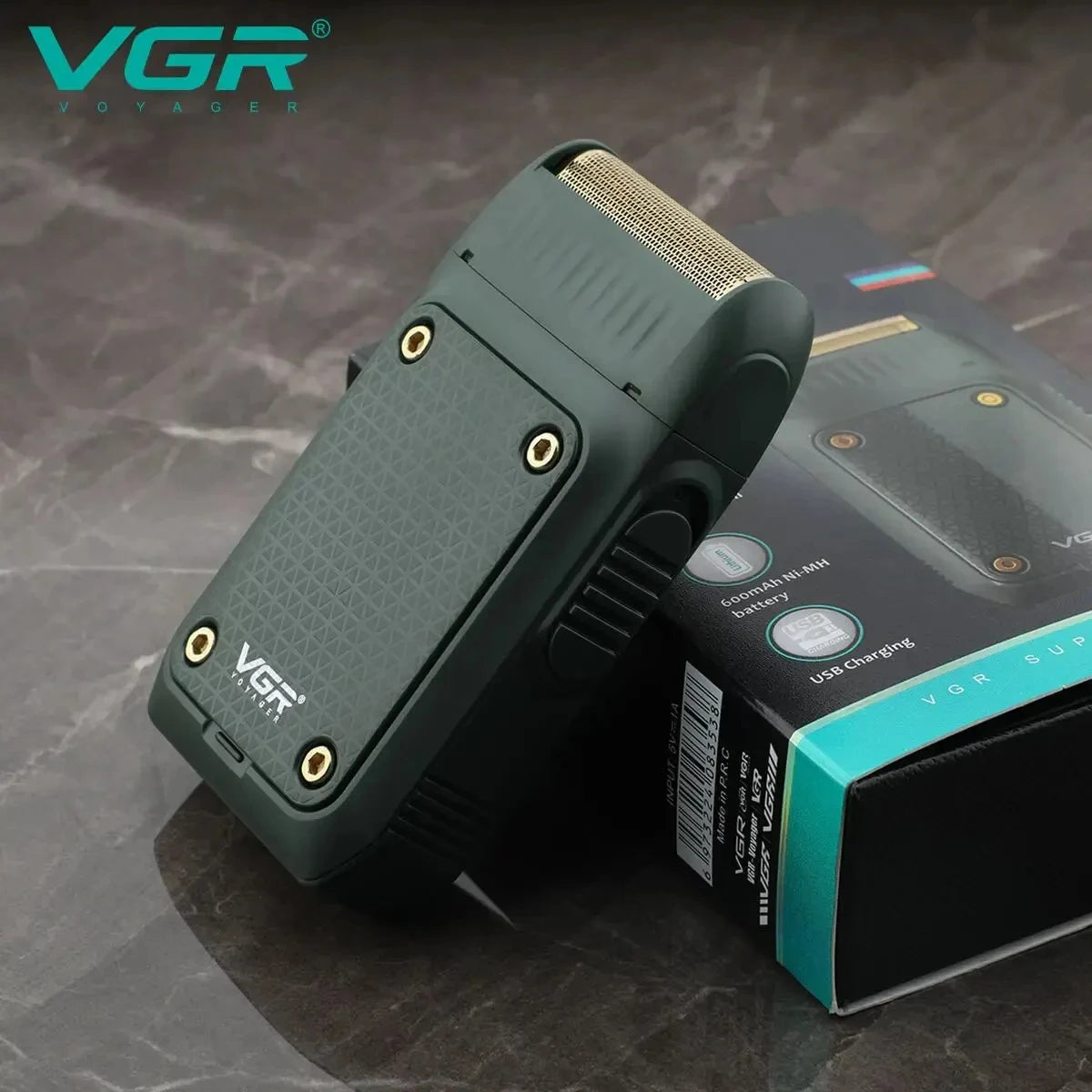 VGR popular men's shaver, convenient mini shaver, home travel electric shaving machine sideburns and hair trimming machine V-353