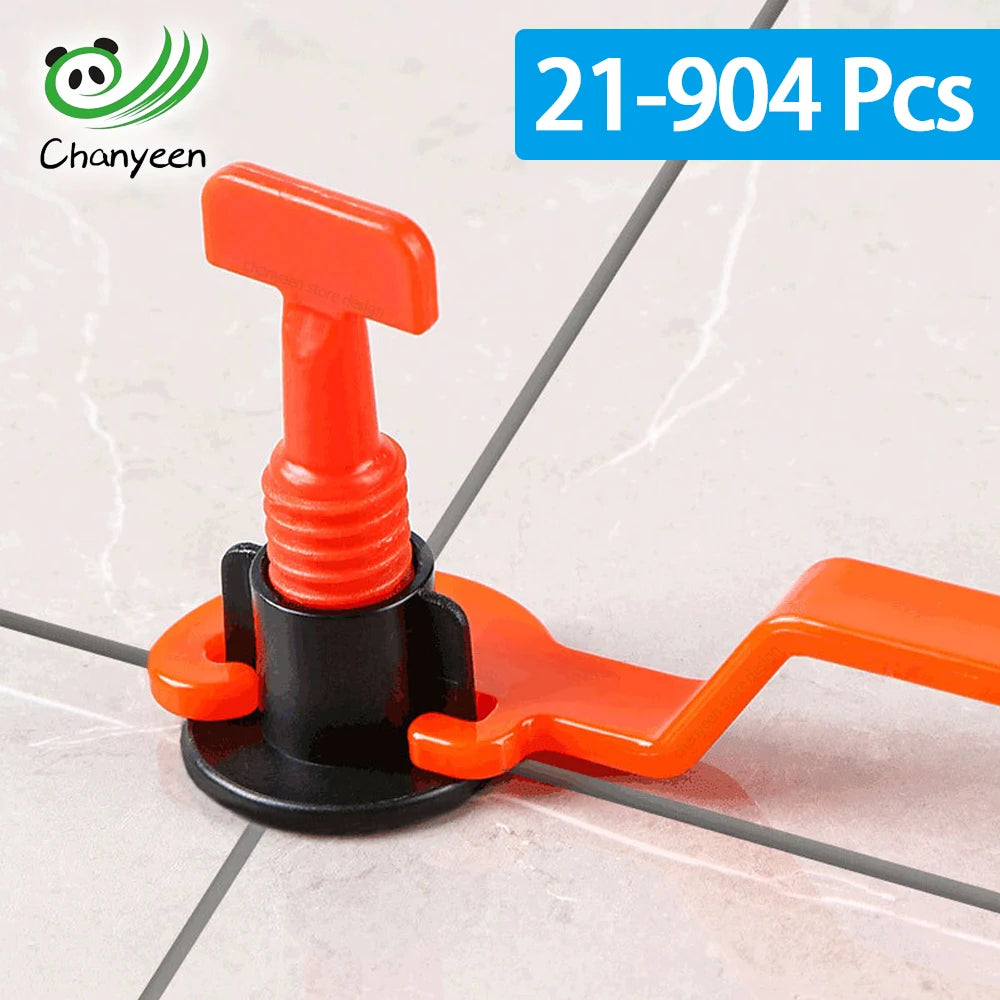 Ceramic Leveler Wall Floor Tile Leveling System Clips Spacers Porcelain Kit for Tile Laying Fixing Construction Tools Building