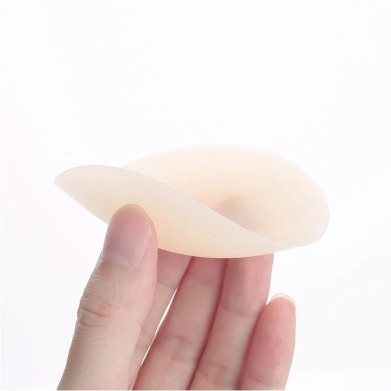 8/10/13cm Seamless Nipple Cover Adhesive Silicone Breast Pasties Women Sticky Invisible Stick-on Bra Boob Tape For All Skin Tone