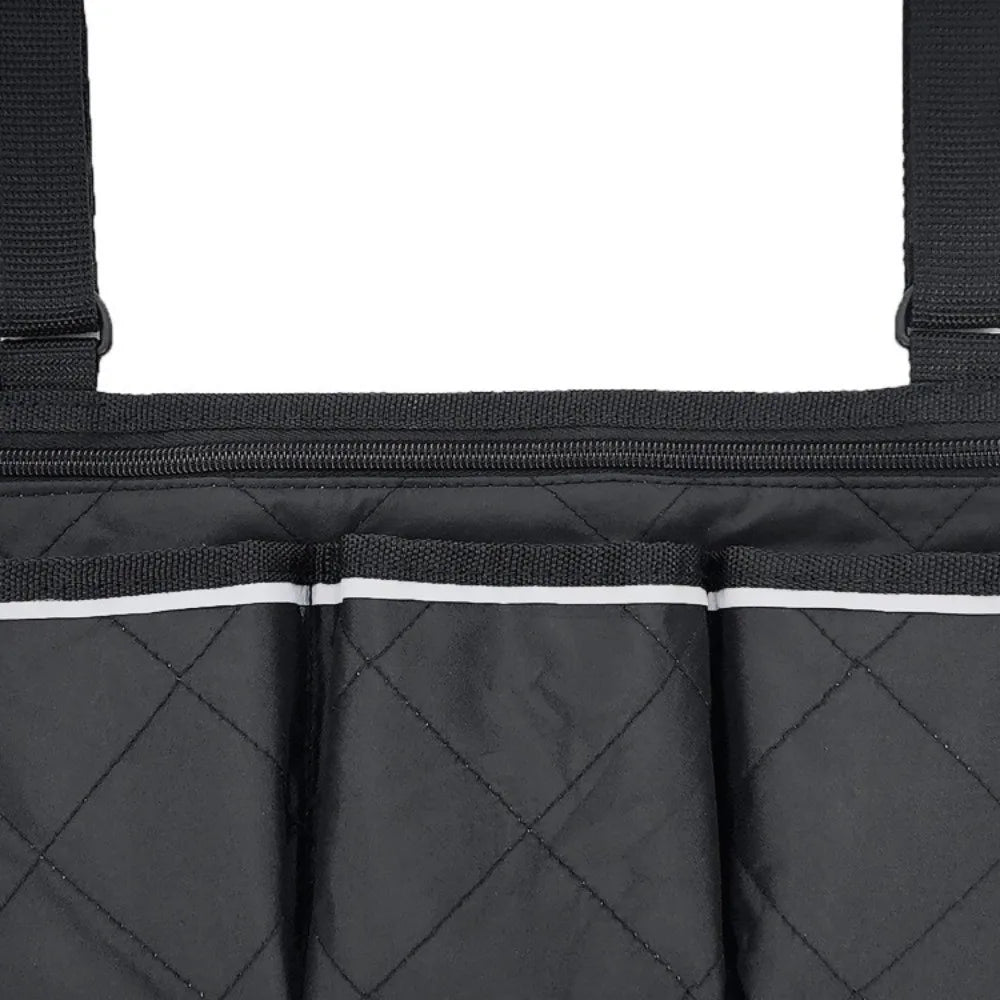 Multi-pocket Wheelchair Hanging Bag Multifunctional Waterproof Arm Rest Pouch Large Capacity Stroller Hanging Bag Stroller