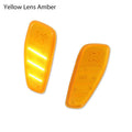 2pieces Car Led Side Marker Turn Signal Light For Jeep Renegade BU 2014-2021 Full Led Turn Signal Lamps Amber Color
