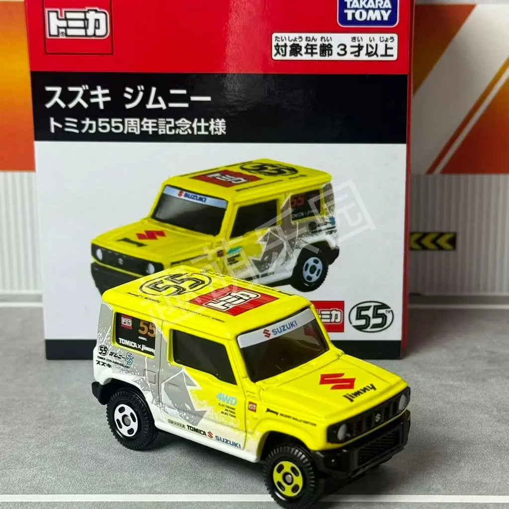 Takara Tomy Suzuki Jimny Tomica 55th Anniversary Edition Alloy Car Diecast Model Replica Series Children Gifts Boy Toys