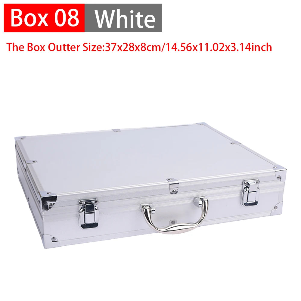 Aluminum alloy Tool Case Outdoor Vehicle Kit Box Portable Safety Equipment instrument Case Suitcase Outdoor Safety Equipment