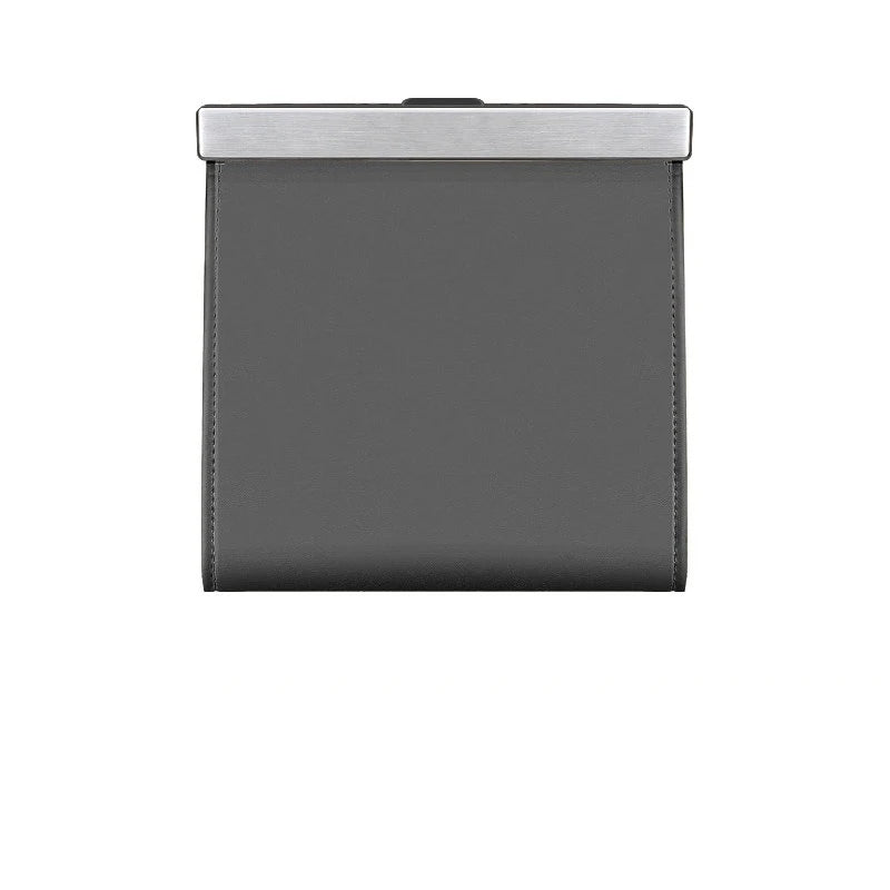 Car garbage bag backrest magnetic suction garbage bin hanging storage bag car supplies rear storage cleaning bag