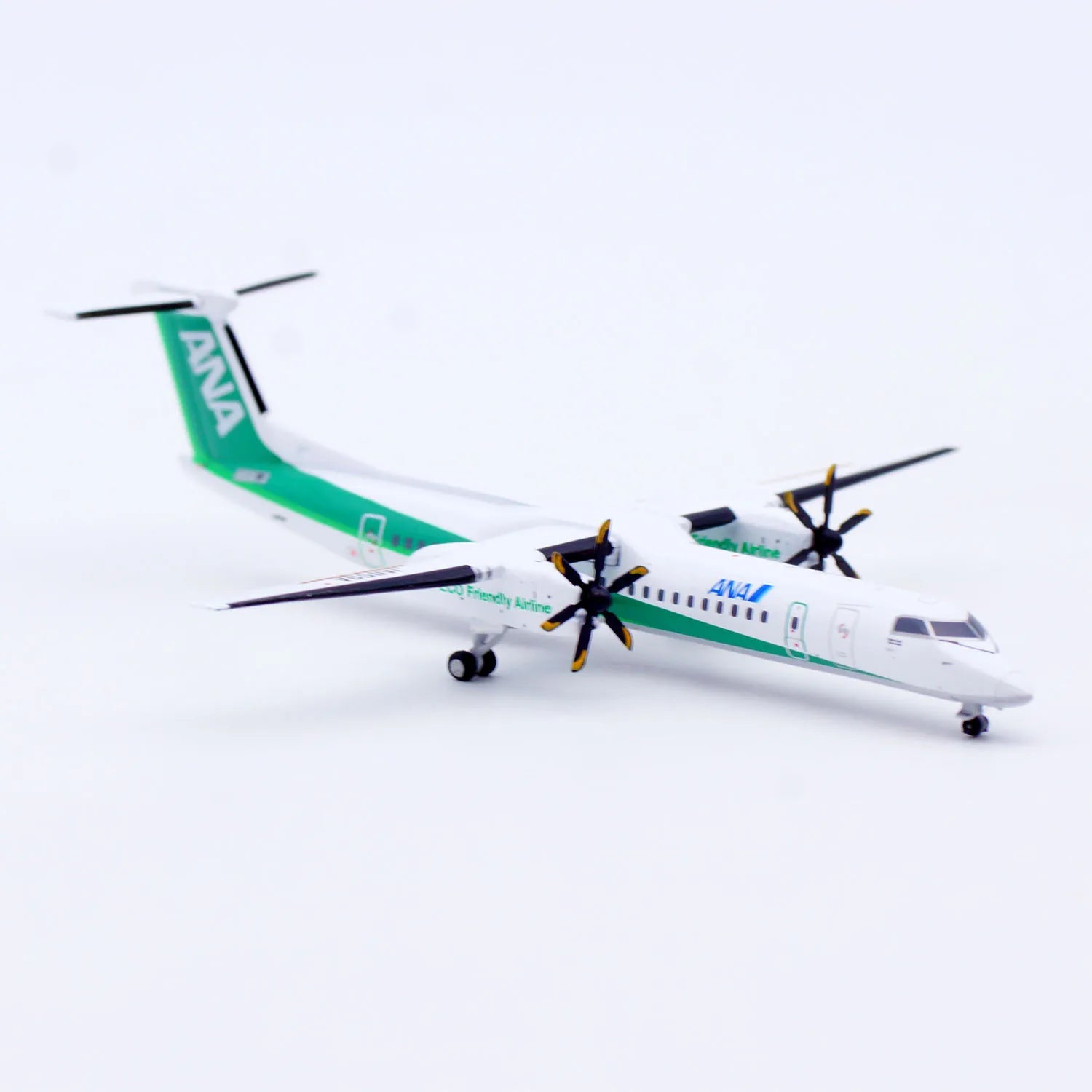 SA4039 Alloy Collectible Plane Gift JC Wings 1:400 ANA All Nippon Airways Bombardier Dash 8-Q400 Diecast Aircraft Model JA858A