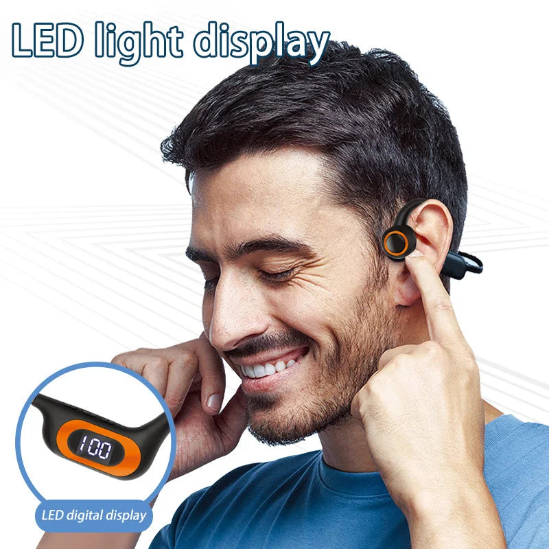 Lenovo G3 Bone Conduction Headphones Bluetooth Headphones Wireless Air Conduction Headphones Waterproof for Running and Sports