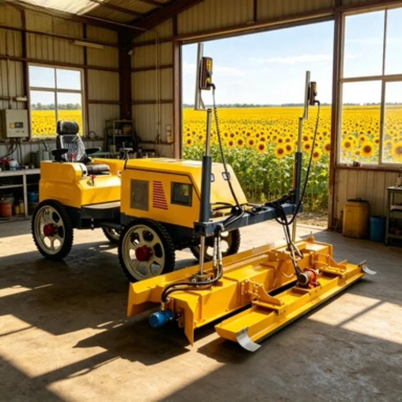 Quality Concrete Laser Screed Self Leveling Machine for Large Scale Construction Site Leveling